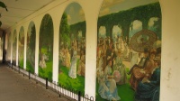Restored murals